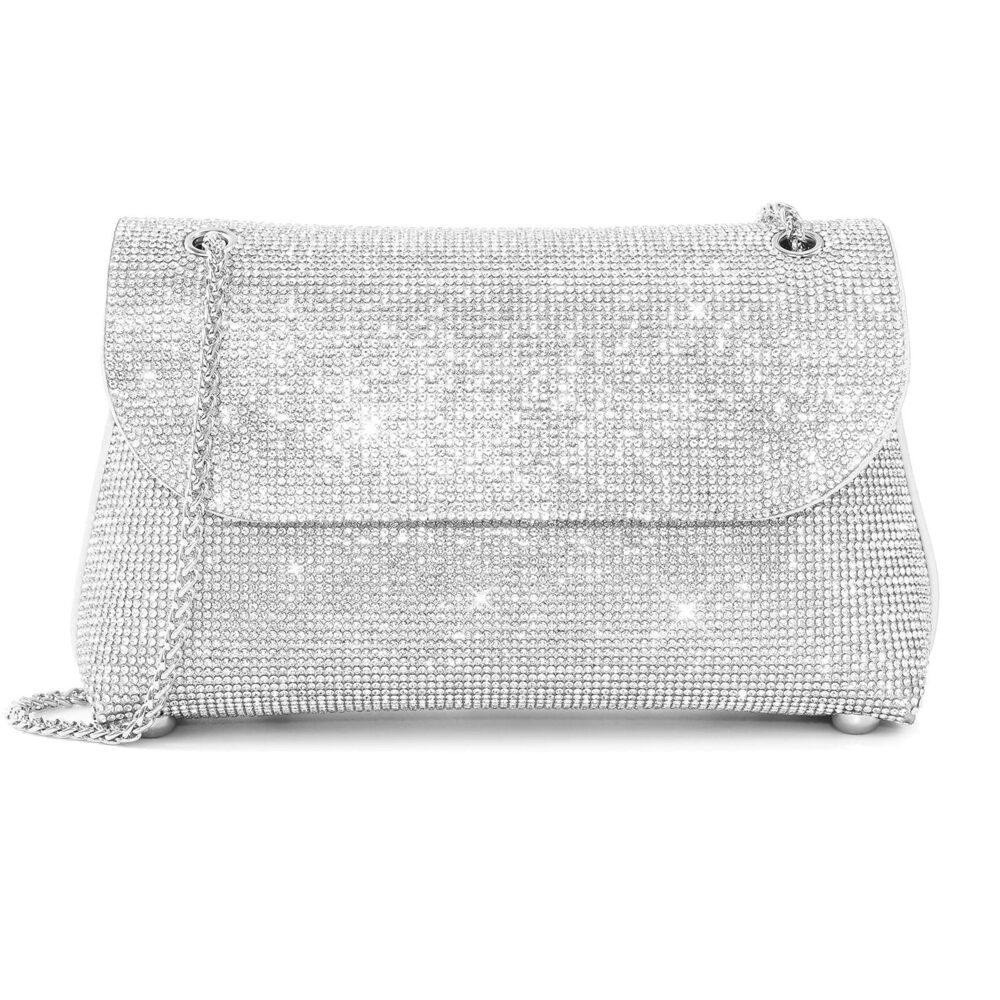 5599 Clutch Purses Crossbody Purse Rhinestone Evening Bag Wedding Cocktail